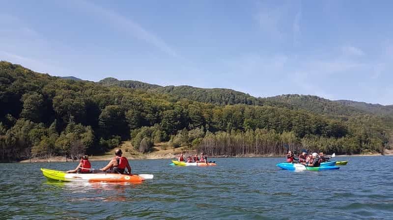 Billet Kayak et via ferrata sur le lac Siriu