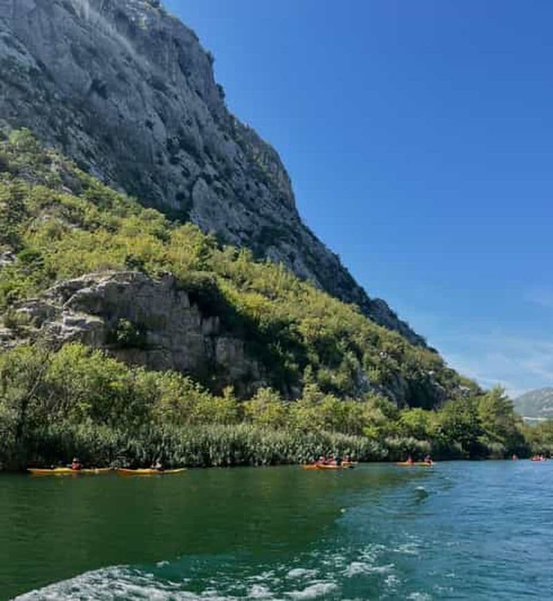 Billet Omiš : 5 heures de kayak sur la rivière Cetina dans le parc naturel préservé