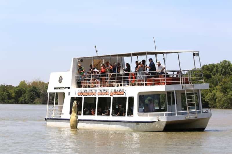 Billet Darwin : Adelaide River Queen Original Jumping Crocodiles