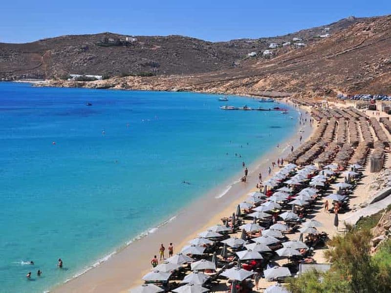 Billet Croisière en bateau privé sur la côte sud de Mykonos