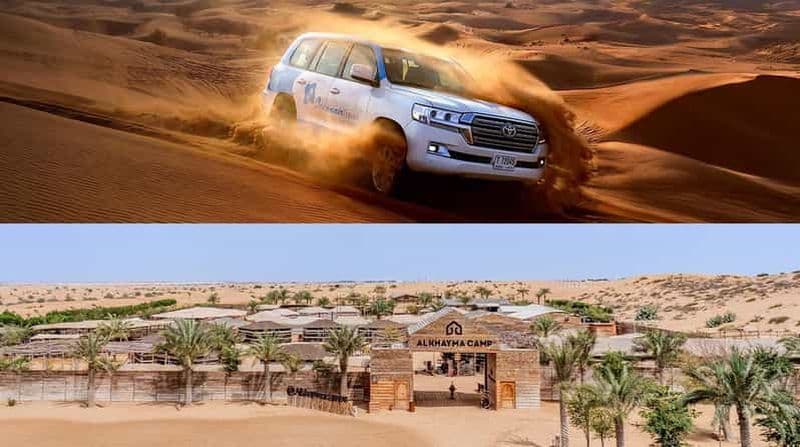 Billet Dubaï : Premium Safari, balade à dos de chameau et Al Khayma Camp 3-Buffets