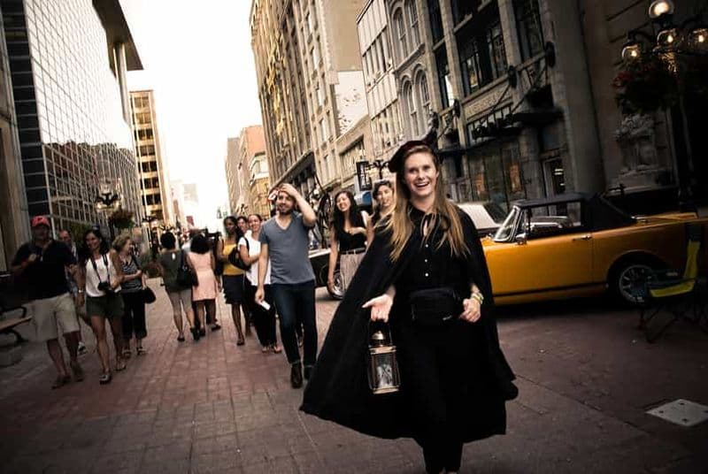 Billet Ottawa : visite nocturne hantée à pied
