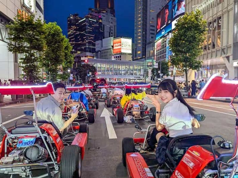 Billet Tokyo : Circuit de karting à Shibuya, de Shinjuku à Shibuya