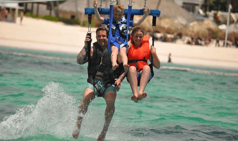 Billet Punta Cana : Expérience de parachute ascensionnel avec prise en charge à l'hôtel