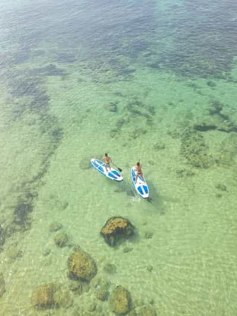 Billet Initiation au SUP avec un guide de la région