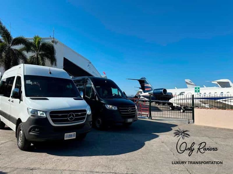 Billet transport privé VAN-SPRINTER 12 PAX, jusqu'à punta mita
