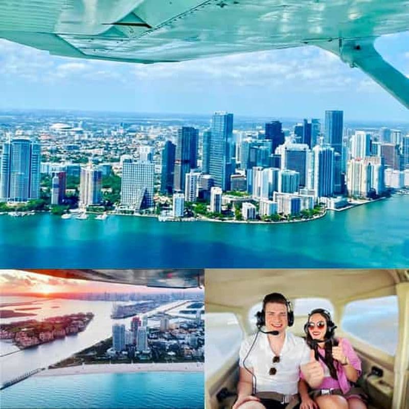 Billet Miami : visite privée de 50 minutes en avion privé au-dessus de South Beach