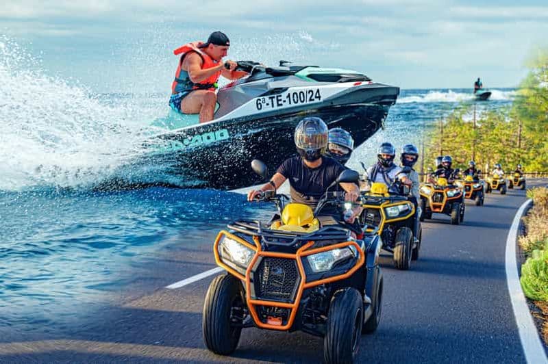 Billet Tenerife : combo jet ski / quad safari au volcan Teide