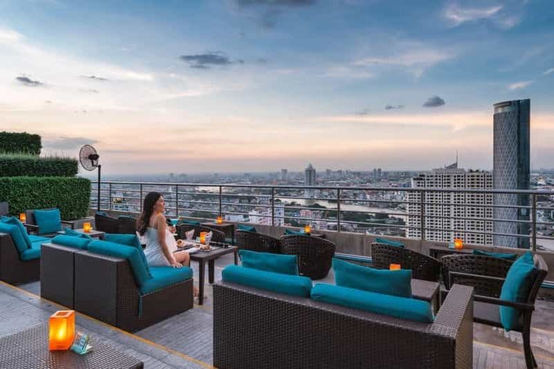 Billet Bangkok : ThreeSixty Rooftop Bar au Millennium Hilton