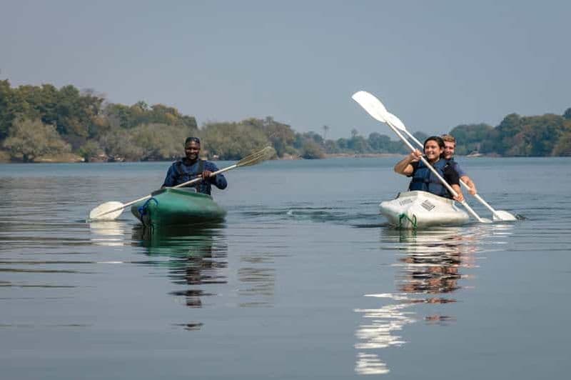 Billet Au départ de Livingstone : Safari en canoë d'une journée ou d'une demi-journée