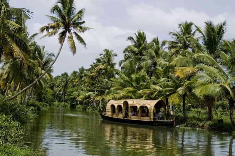 Billet Excursion luxueuse en bateau à moteur à Alleppey (02 jours)