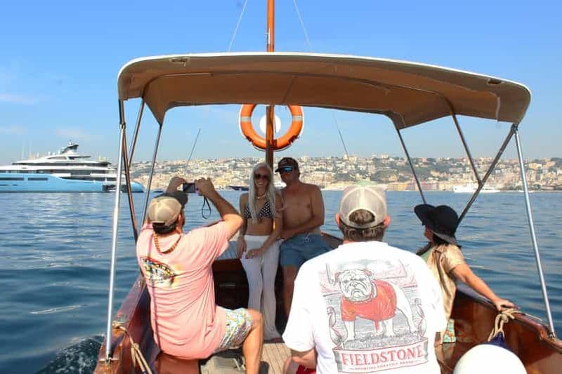 Billet Côte amalfitaine : visite privée d'une jounée en tour en bateau au départ de Naples