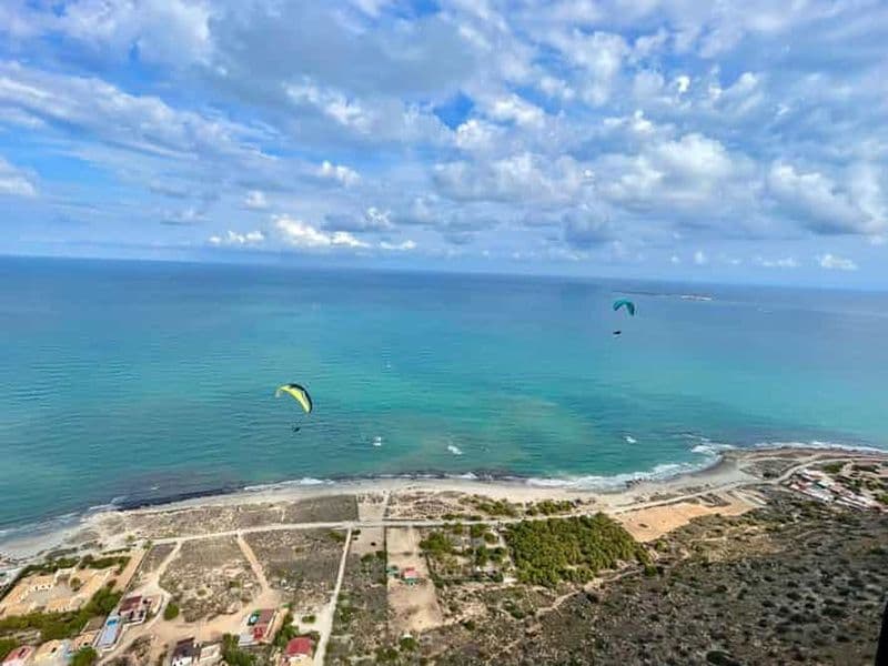 Billet Alicante : expérience de parapente en tandem