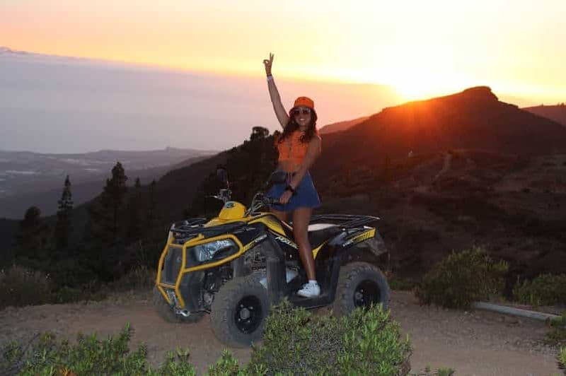 Billet Quad au Teide pour le coucher du soleil
