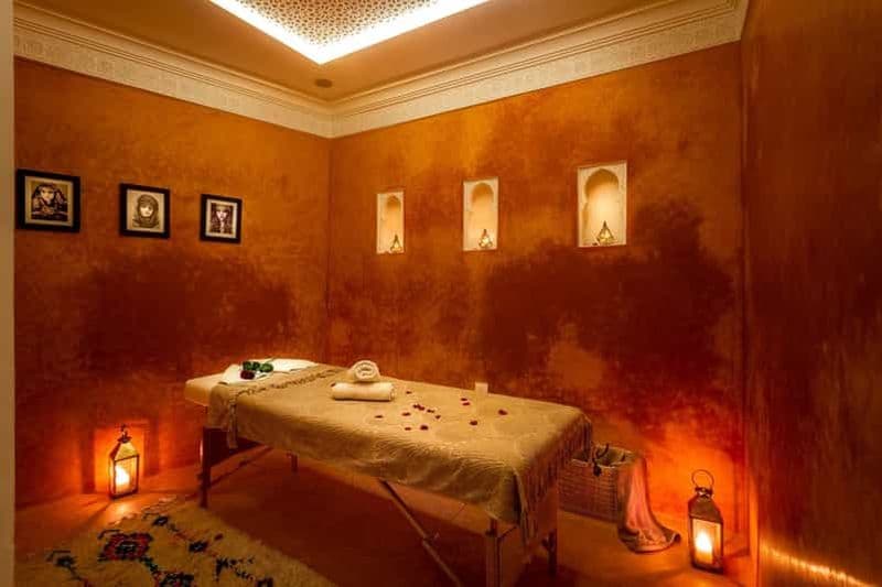 Billet Hammam et massage à Marrakech avec prise en charge à l'hôtel