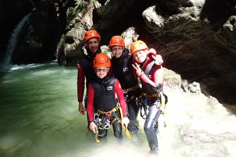 Billet Canyoning de Montmin à deux pas du lac d'Annecy