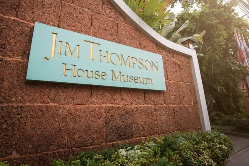 Billet Bangkok : Jim Thompson House et Baan Krua Nhua Exploration