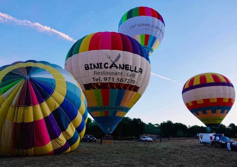 Billet Majorque : Vol privé en montgolfière