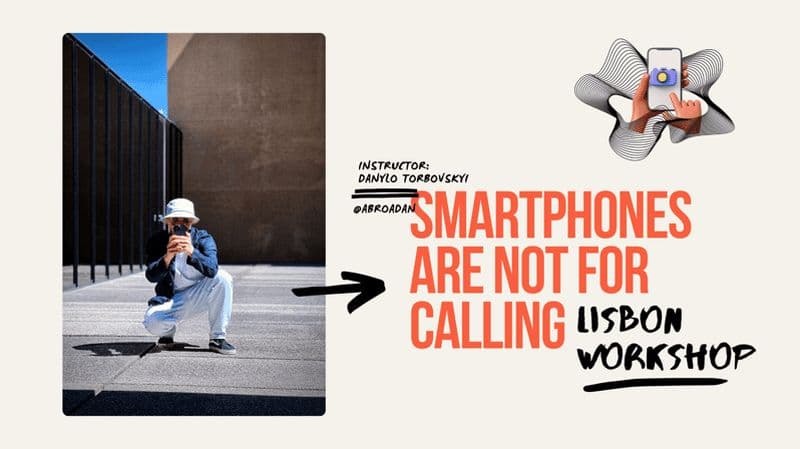 Billet Photographie mobile pour les meilleures photos de Lisbonne