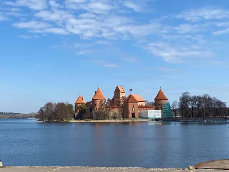 Billet Vilnius : Visite autonome à vélo de Trakai avec billets de train