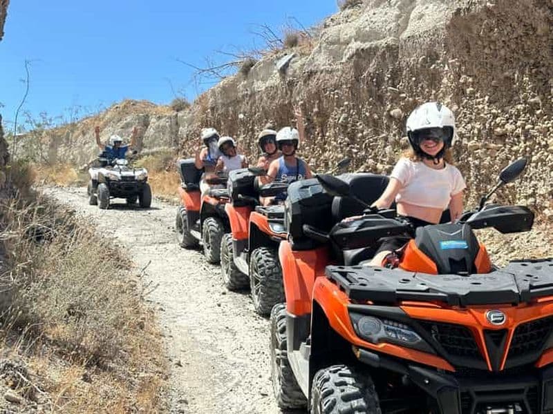 Billet Santorin : safari en quad tout-terrain sur des sentiers cachés