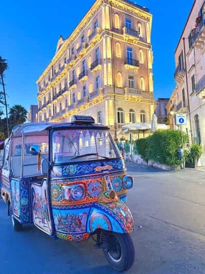 Billet Ortygie : visite en Tuk Tuk entre Syracuse et Neapolis