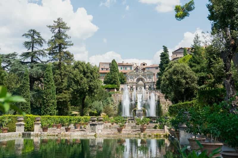 Billet Excursion d'une journée à Tivoli : Découvrez la Villa d'Hadrien et la Villa d'Este