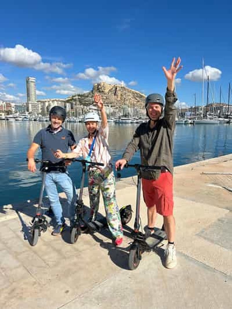 Billet Visite guidée en trottinette électrique