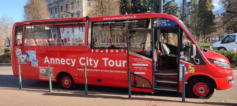 Billet Visite d'Annecy en bus cabriolet