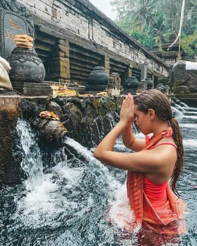 Billet Ubud : Tirta Empul, rizières et chutes d'eau
