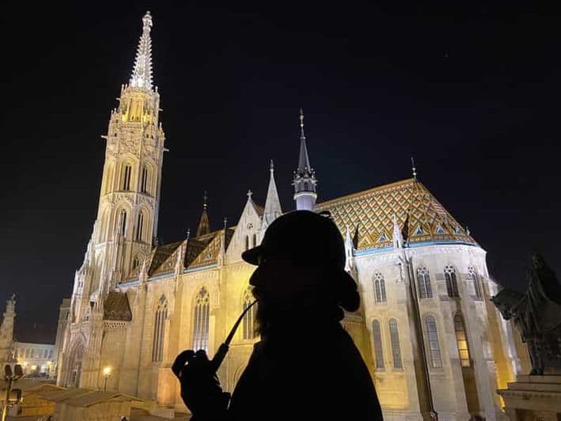 Billet Visite pied à pied du quartier du château de Buda sur le thème du crime réel