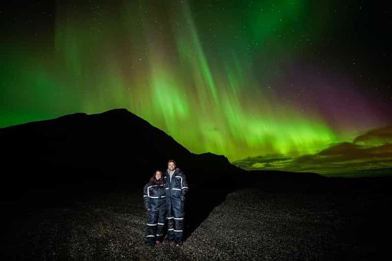 Billet Reykjavik : Visite des aurores boréales avec photographe privé