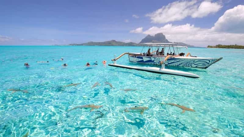 Billet Bora Bora : Visite du lagon et plongée avec masque et tuba