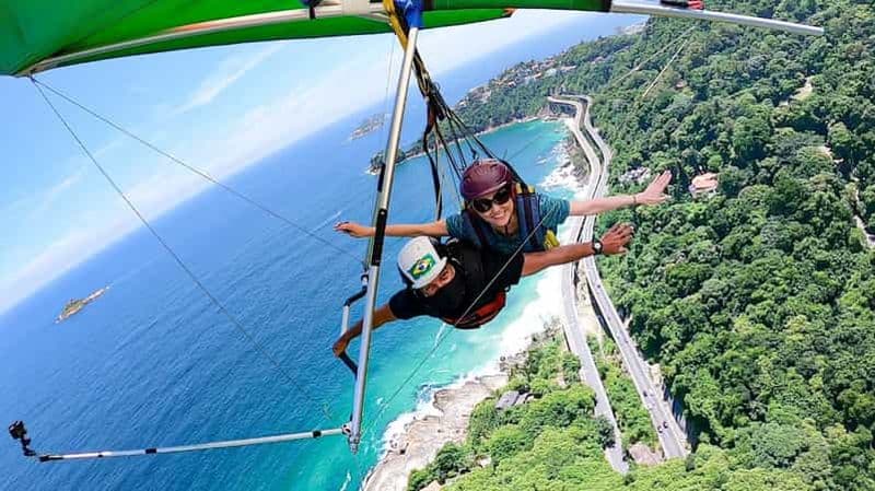 Billet Rio de Janeiro : vol en deltaplane ou en parapente