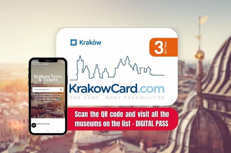 Billet Cracovie : pass numérique pour 22 attractions
