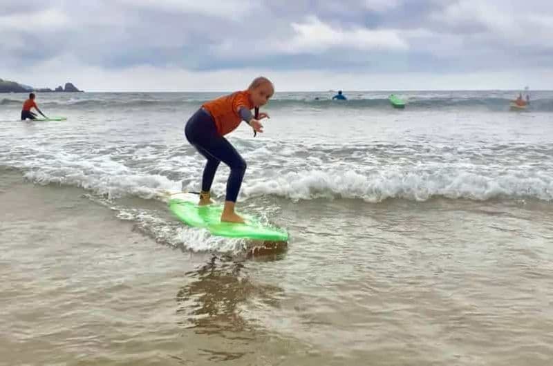Billet Mundaka : Initiation au cours de surf