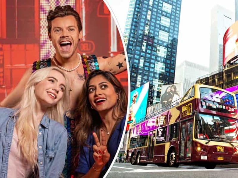 Billet New York : Madame Tussauds et visite en bus à arrêts multiples