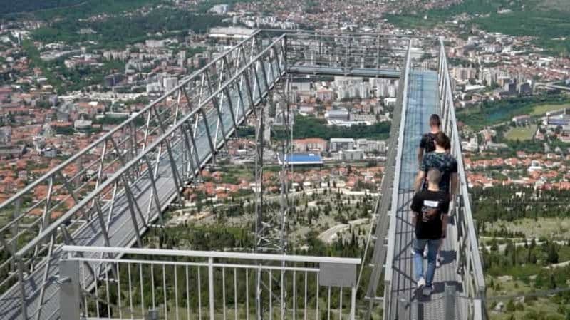 Billet Pont de verre et tyrolienne Mostar