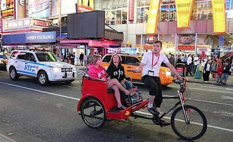 Billet Excursions en cyclo-pousse à NYC : Central Park, Times Square, 5th Avenue