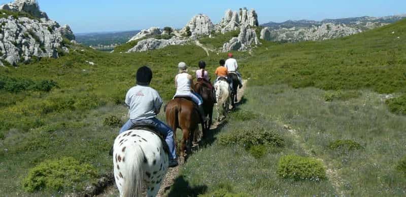 Billet Aix et Marseille : Promenade à cheval, pique-nique et vin de la Sainte Victoire