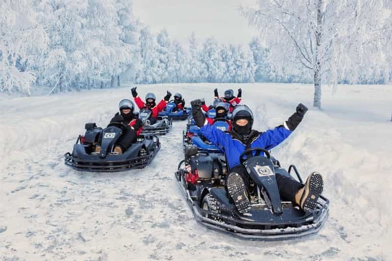 Billet Rovaniemi : Circuit de karting sur glace arctique
