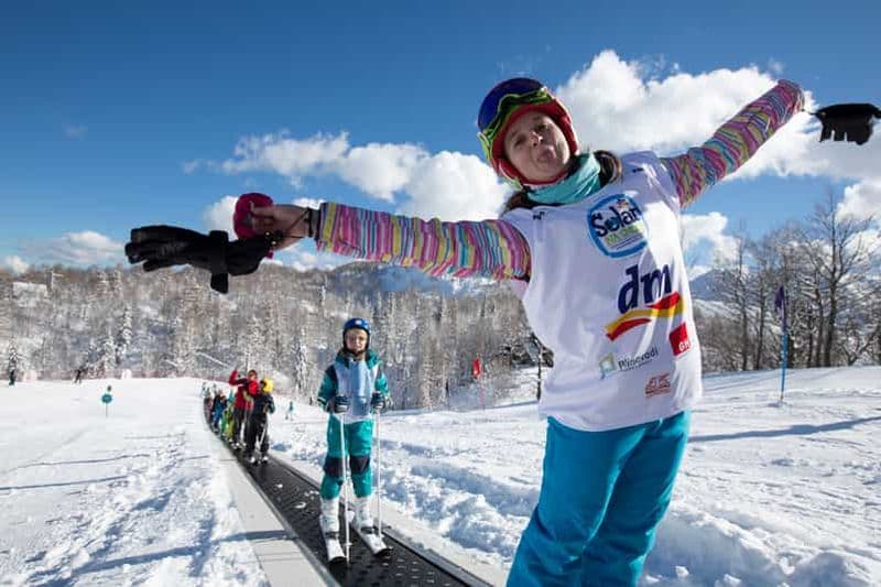 Billet Ski avec moniteur : centre de ski de Vogel depuis Bled