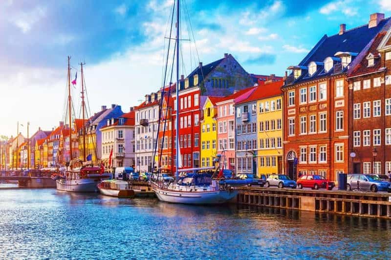 Billet Copenhague : Croisière sur les canaux et visite à pied de la vieille ville/Nyhavn