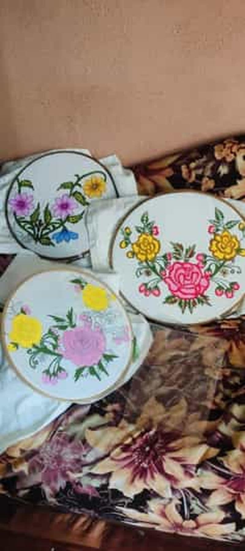 Billet Agra : atelier de peinture sur tissu coloré dans une maison locale