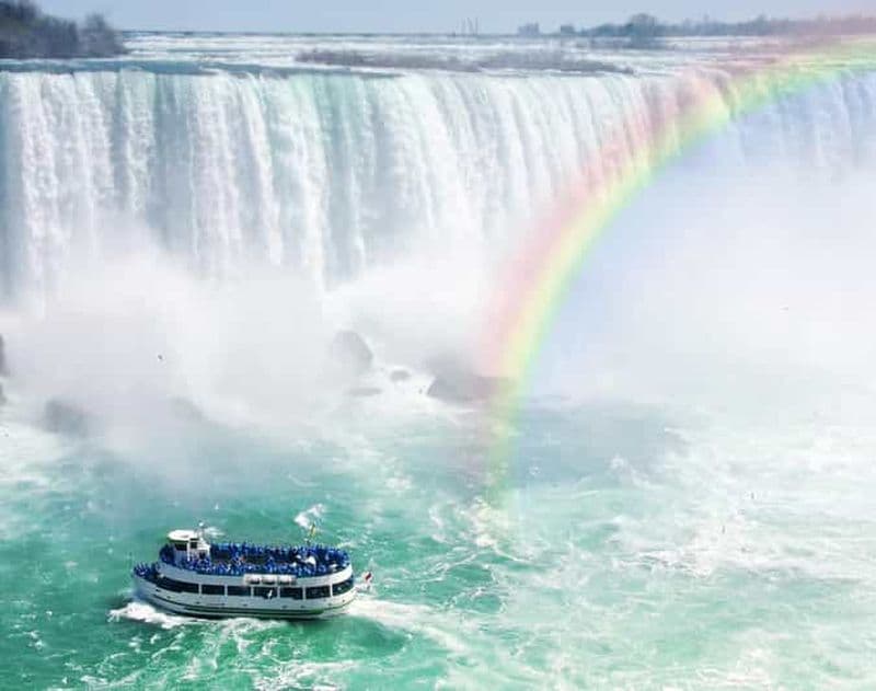 Billet Au départ de Toronto : visite en bus des chutes du Niagara avec croisière