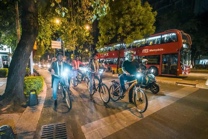 Billet Visite nocturne à vélo de la cuisine de rue à Mexico
