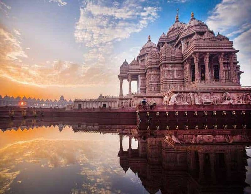 Billet New Delhi : visite du temple Akshardham avec spectacle d'eau et de lumière