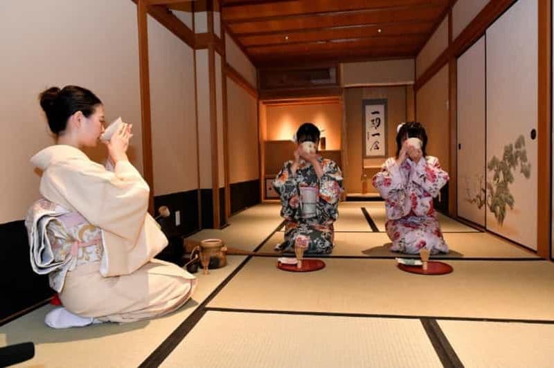 Billet Kyoto : cérémonie du thé en kimono à Orizuruya Gion