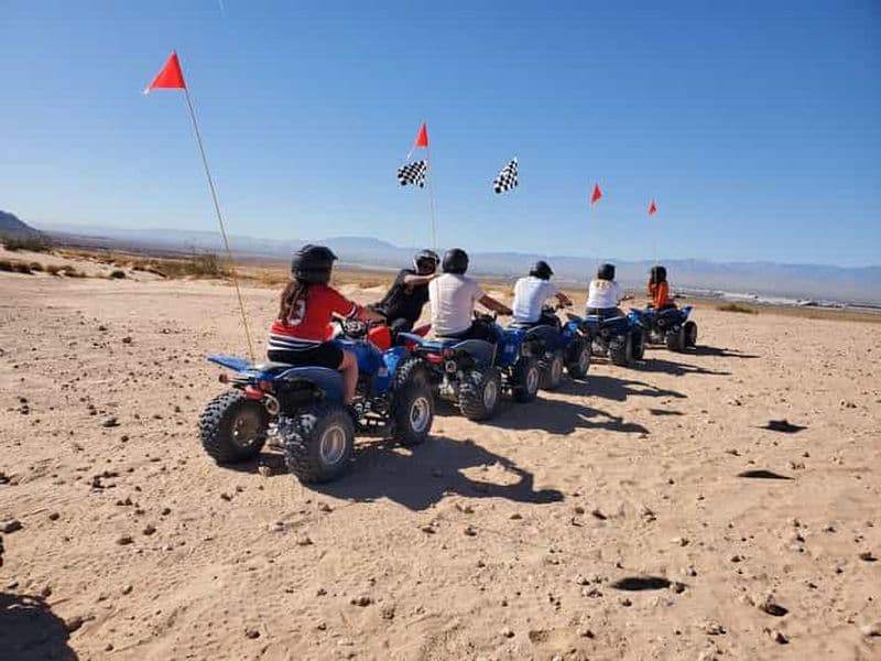 Billet Au départ de Las Vegas : Excursion en VTT à Nellis Dunes avec transfert par navette