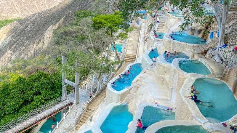 Billet Depuis Mexico : Visite en petit groupe des grottes de Tolantongo